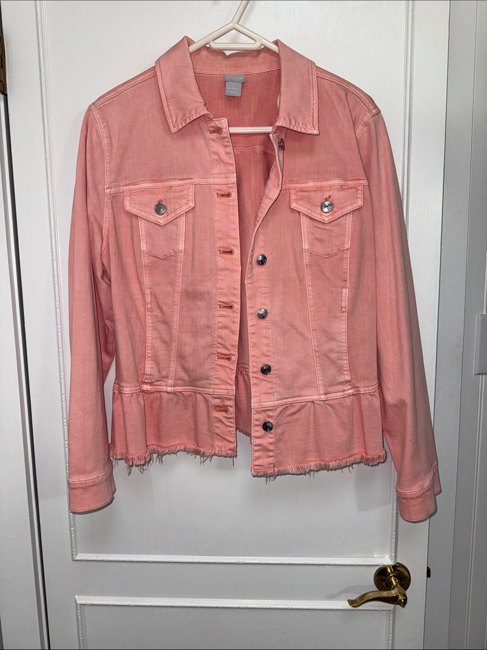 Chicos super cute jean jacket pink
